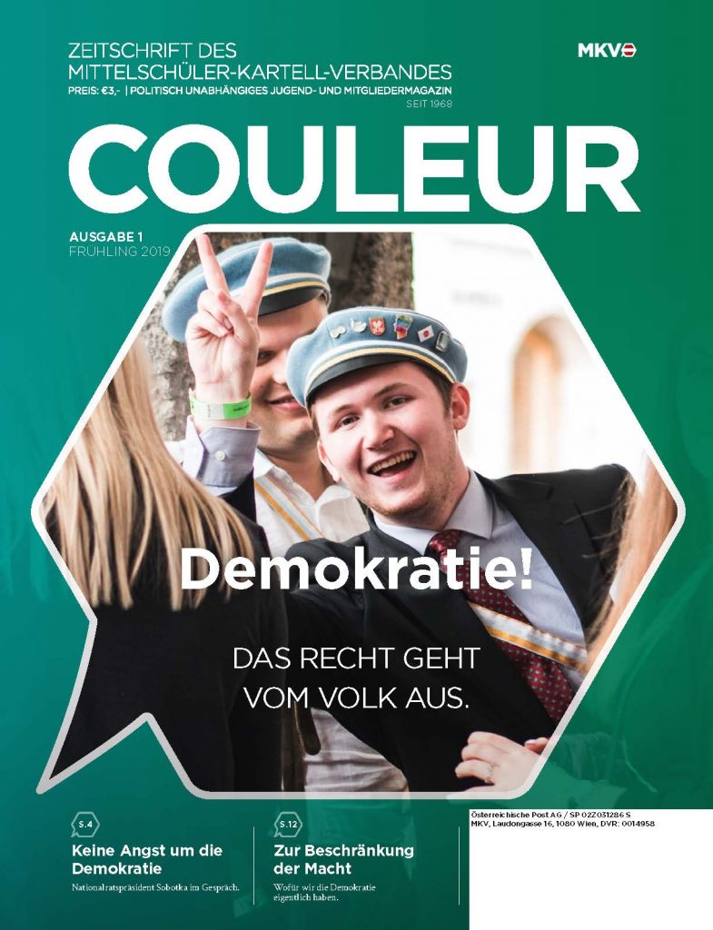 Couleur 1/19 – Demokratie! Das Recht geht vom Volk aus.