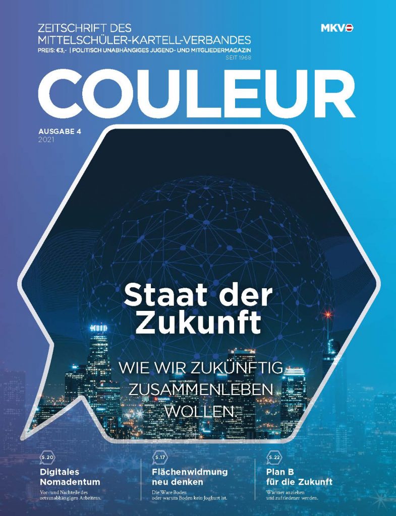 Couleur 4/21 – Staat der Zukunft – Wie wir zukünftig zusammenleben wollen